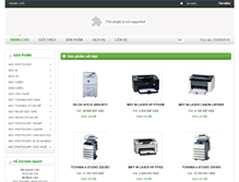 Tablet Screenshot of mayvanphonglethanh.com